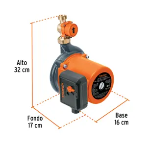 Bomba presurizadora 1/3 HP, con sensor regulable, Truper