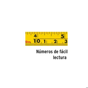 Cinta métrica larga 20 m, metálica, carcasa plástica, TRUPER