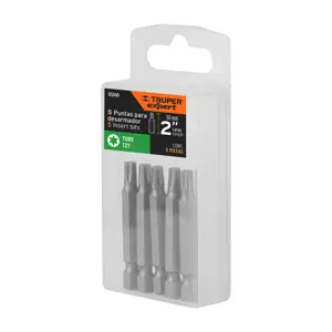 Estuche con 5 puntas torx T27 largo 2