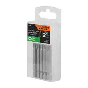 Estuche con 5 puntas torx T40 largo 2