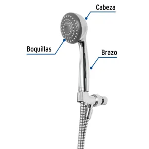 Regadera de teléfono 3-1/4