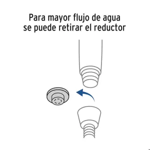 Regadera cromo de teléfono 4