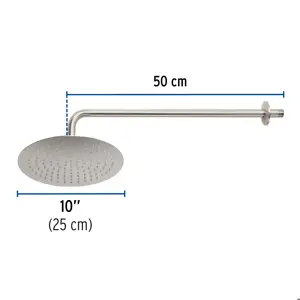 Foset Regadera satín 10