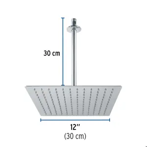 Foset Regadera cromo 12