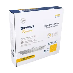 Foset Regadera cromo 12