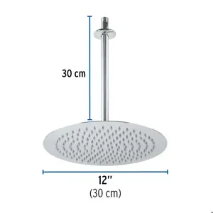 Foset Regadera cromo 12