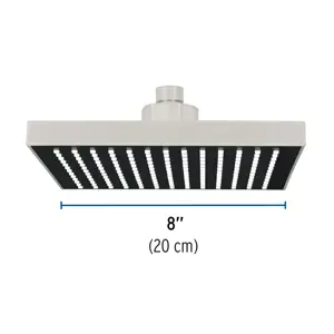 Regadera cuadrada ABS 8