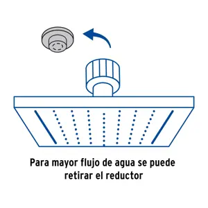 Foset Regadera cuadrada 4