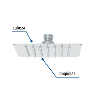 Foset Regadera cuadrada 6