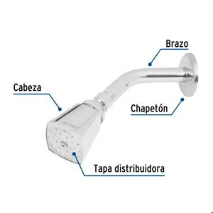 Regadera cuadrada 2