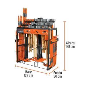 Rack para herramientas de alto impacto, México, Truper