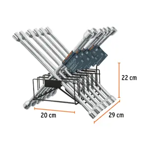 Rack para llaves de cruz, Truper