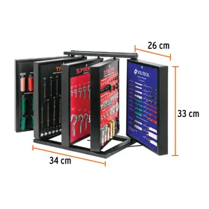 Rack para muestrario, Truper