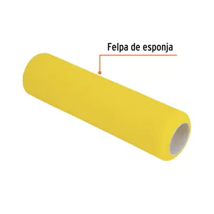 Truper Felpa para rodillo, esponja 9 x 3/8