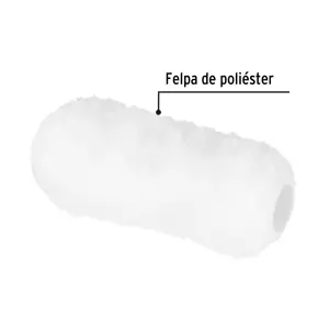 Felpa para rodillo, 9x1-1/4,superficies extra rugosas,Pretul