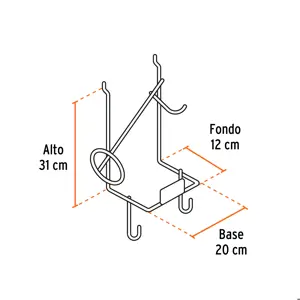 Rack para taladros, universal, Truper