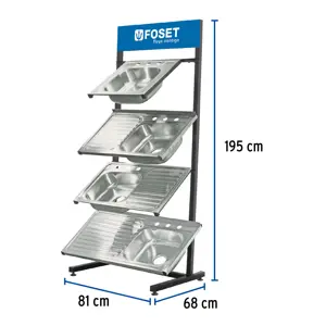 Rack para tarjas, Foset