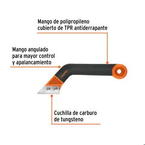 Raspador de lechada con cuchillas de 2