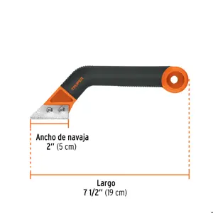 Raspador de lechada con cuchillas de 2