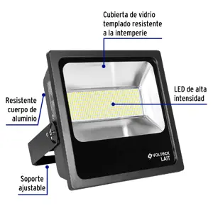 Reflector delgado de LED 200 W luz de día, Volteck