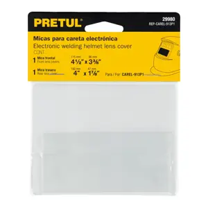 Bolsa c/2 micas para careta CAREL-913P1, PRETUL