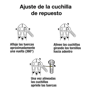 Cuchillas de repuesto para cortapernos 12