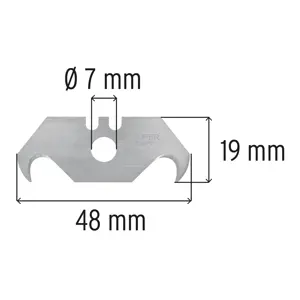 Truper Dispensador con 10 cuchillas para acrílico para NV-7X y NM-6