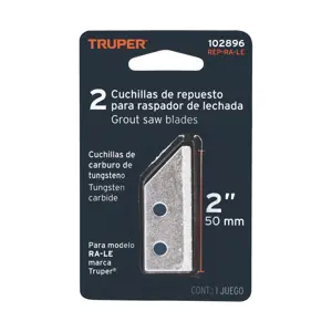 Blíster con 2 cuchillas de repuesto p/raspador RA-LE, TRUPER