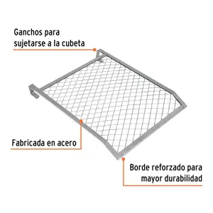 Rejilla escurridora para rodillos, TRUPER