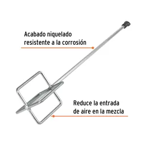 Revolvedor para mortero, 120mm de diámetro, TRUPER