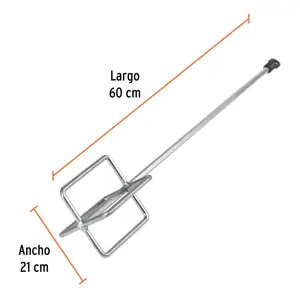 Revolvedor para mortero, 120mm de diámetro, TRUPER