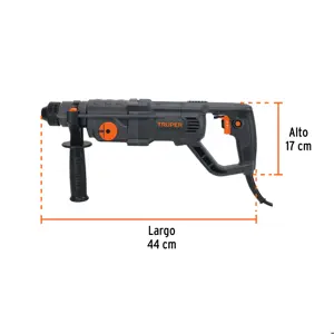 Truper Rotomartillo SDS Plus, mango D, 3.5 Joules, 800W, INDUSTRIAL