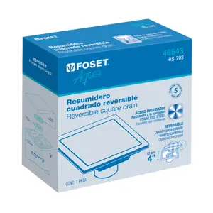 Foset Resumidero reversible de 4