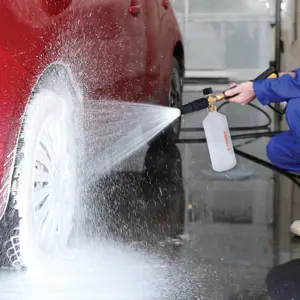 Truper Dispensador con cañon lanza espuma para hidrolavadora