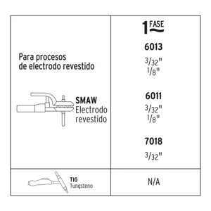 Mini soldadora inversora 100A, 127V, PRETUL