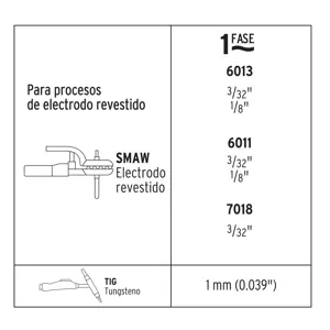 Soldadora inversora 100A, 127V, PRETUL