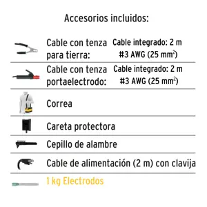 Soldadora inversora 100A, 127V, PRETUL