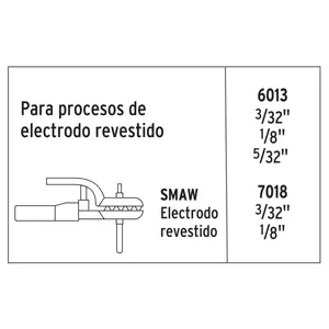 Soldadora inversora 130A, 127V, TRUPER