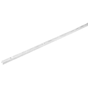 47712 / SOMO-20CS Cremallera sencilla blanca para ménsulas planas, 2m, Fiero