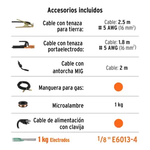 Soldadora multiproceso de 200 A, Truper Expert