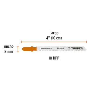 Truper Blíster con 5 seguetas 10 DPP zanco 