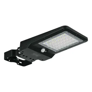 Luminario suburbano de LED 8 W con panel solar, Volteck