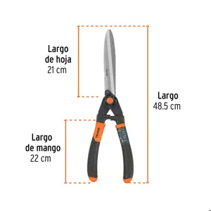 Tijera para poda 49 cm, mgos Comfort Grip, TRUPER