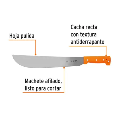 Machete estándar 14