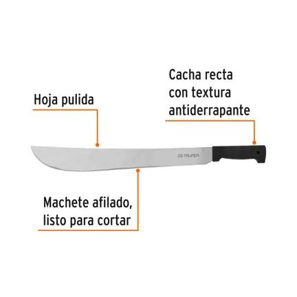 Machete estándar 18