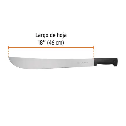 Machete estándar 18