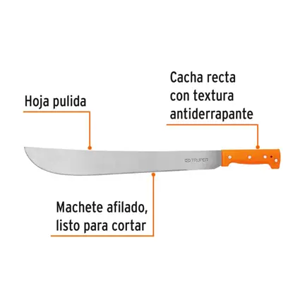 Machete estándar 18