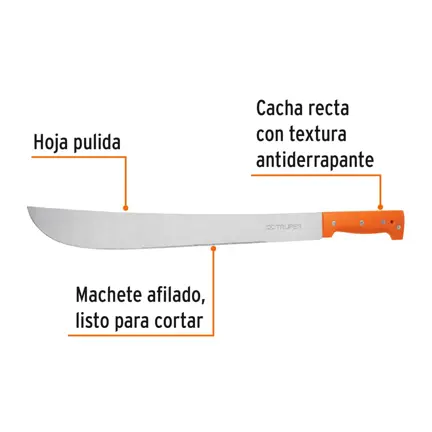 Truper Machete estándar 18