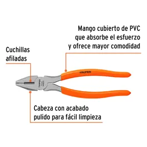 Pinza para electricista 8