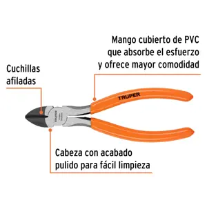 Pinza de corte diagonal 6